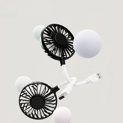 Mini Ventilateur Portable - BreezeMate™ - Noir