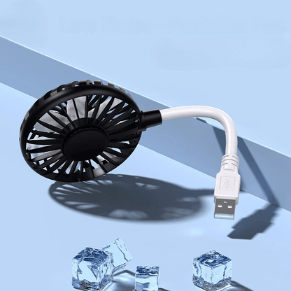 Mini Ventilateur Portable - BreezeMate™ - Noir